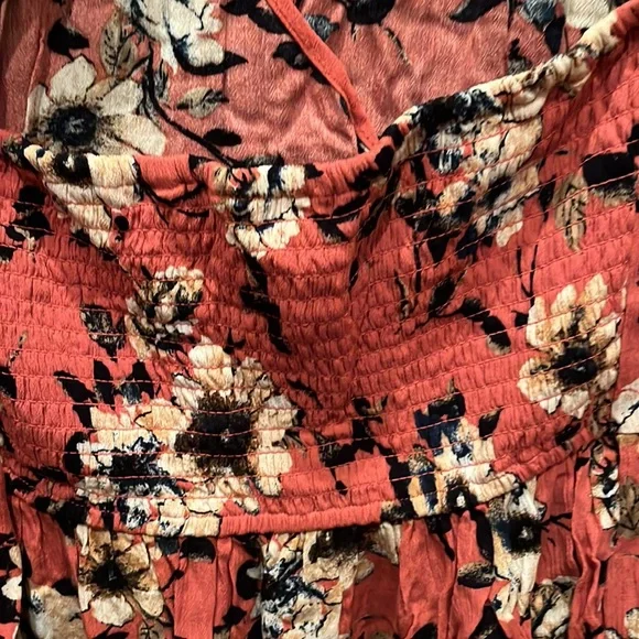 Floral halter Target dress. Size M. - Picture 3 of 5